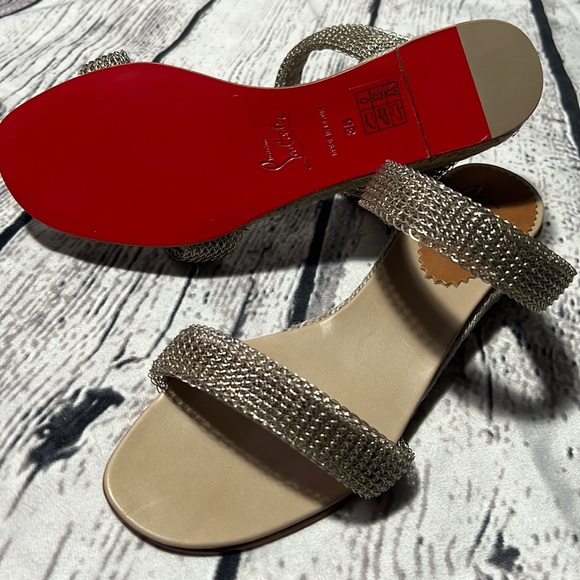 Christian Louboutin Shoes - Christian Louboutin Cadena Espadrilles Sandals